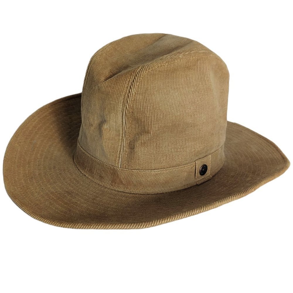 Gold Tab Levi's Strauss & Co Corduroy Cowboy Hat Vintage Western Country Swing‎